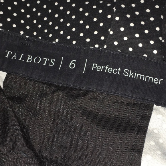Talbots Perfect Skimmer Pants - Picture 3 of 4